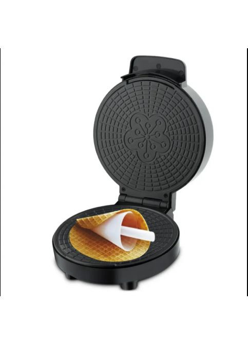 Электрическая вафельница R.565 с антипригарным покрытием и конусом для трубочек RAF (364275887)