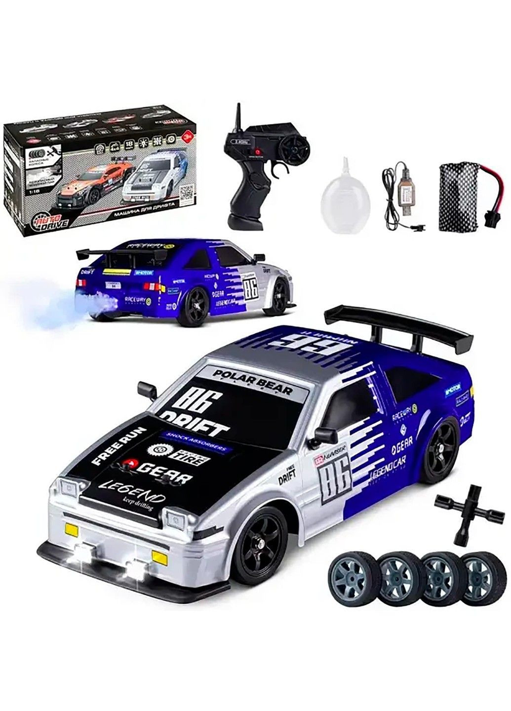 Машинка для дрифта на радиоуправлении No Brand (334010292)