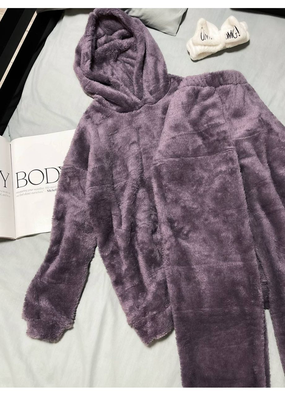 Костюм домашний,пижама,турецкая двусторонняя махра,удлиненный худые и брюки Україна (366280449)