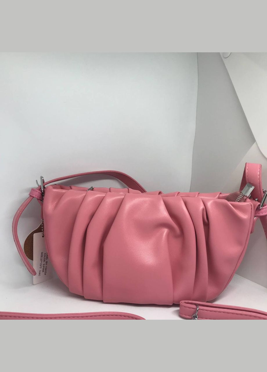 Жіноча сумочка жовта з еко шкіри з регульованим ремінцем для повсякденного використання стильна сумка New Trend (304646671)