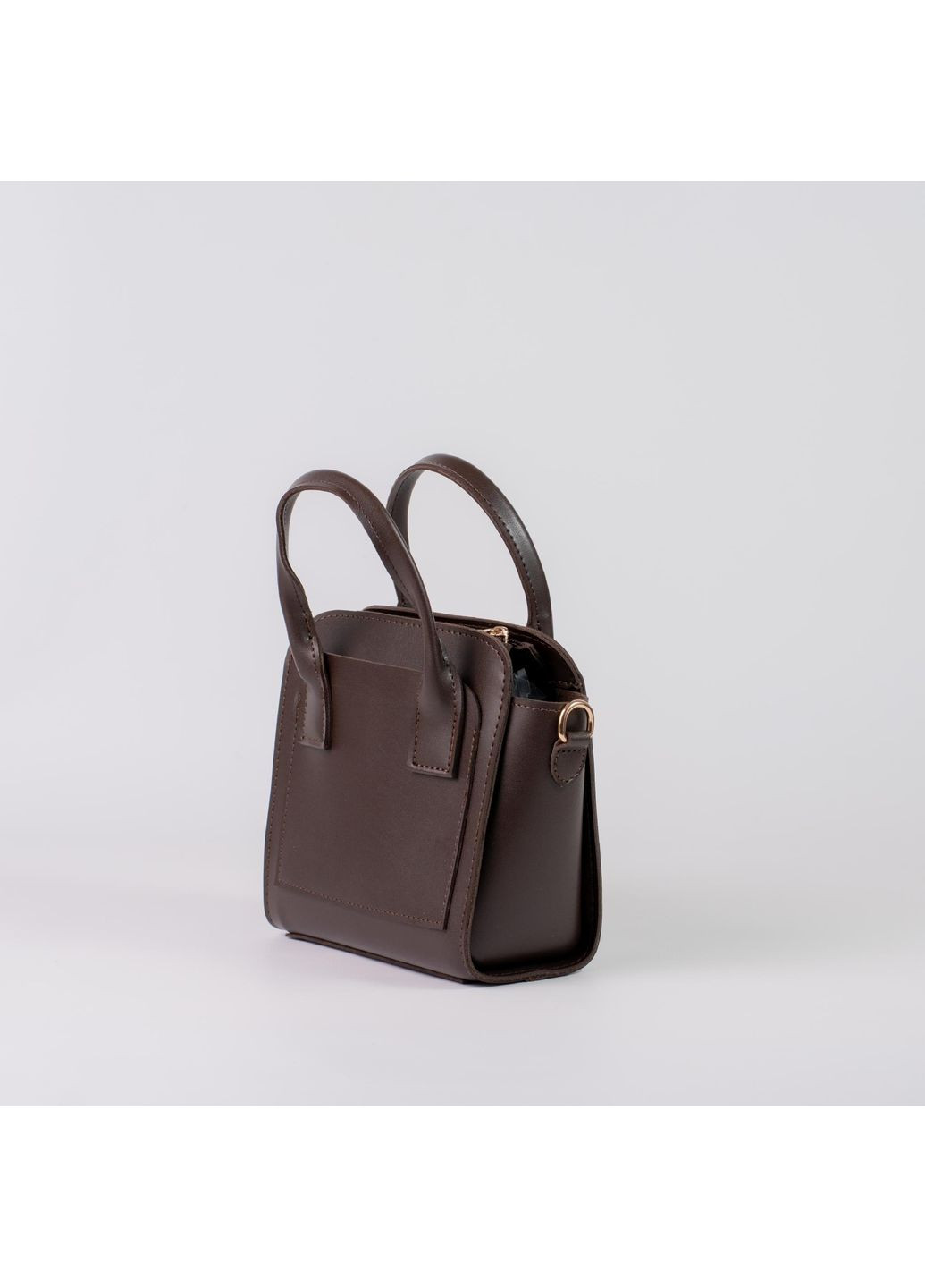 Сумка жіноча Крос боді коричнева з екошкіри NIUNIU (361230254)