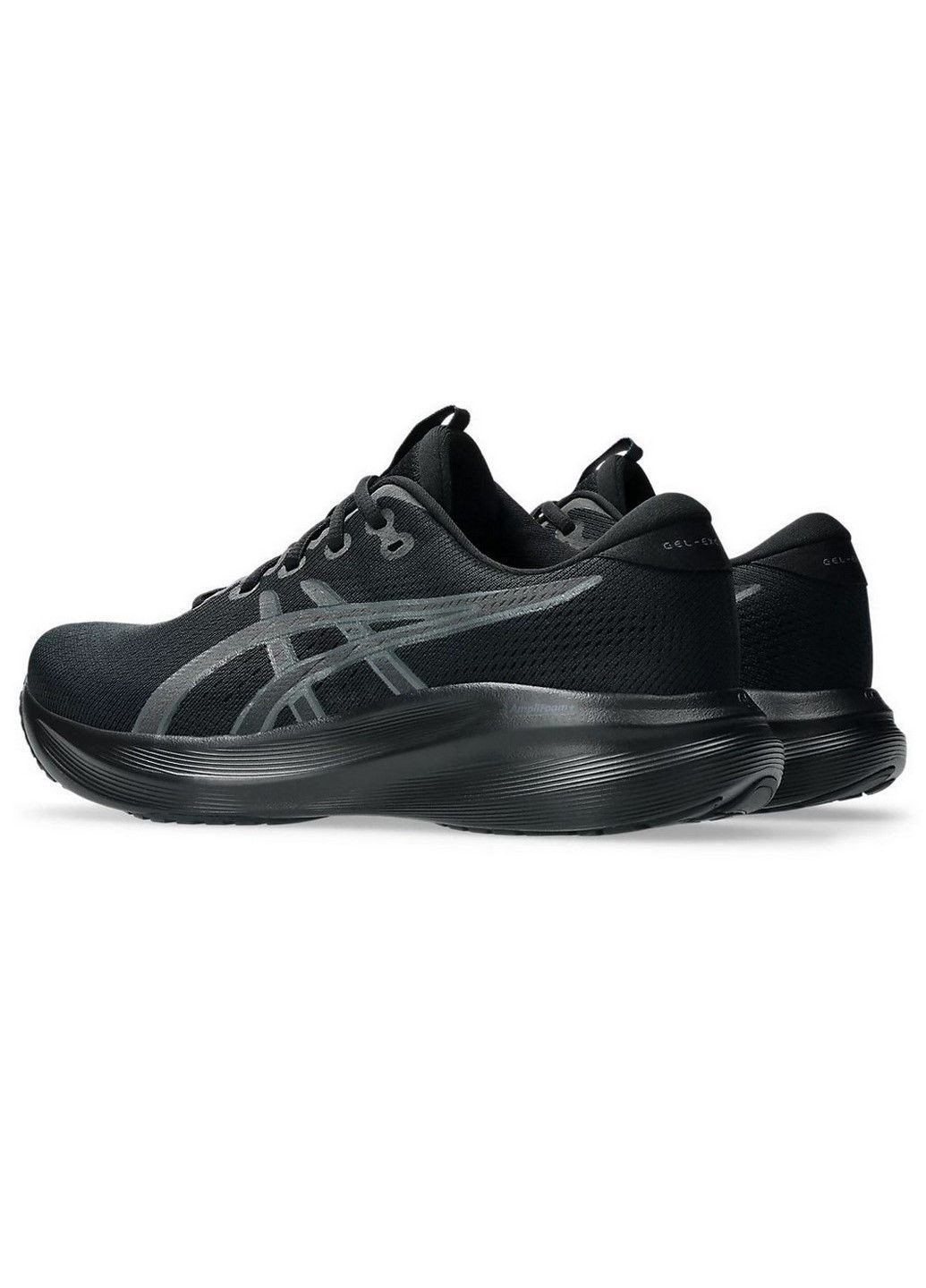 Черные демисезонные мужские беговые кроссовки gel-excite 11 1011c080-002 Asics