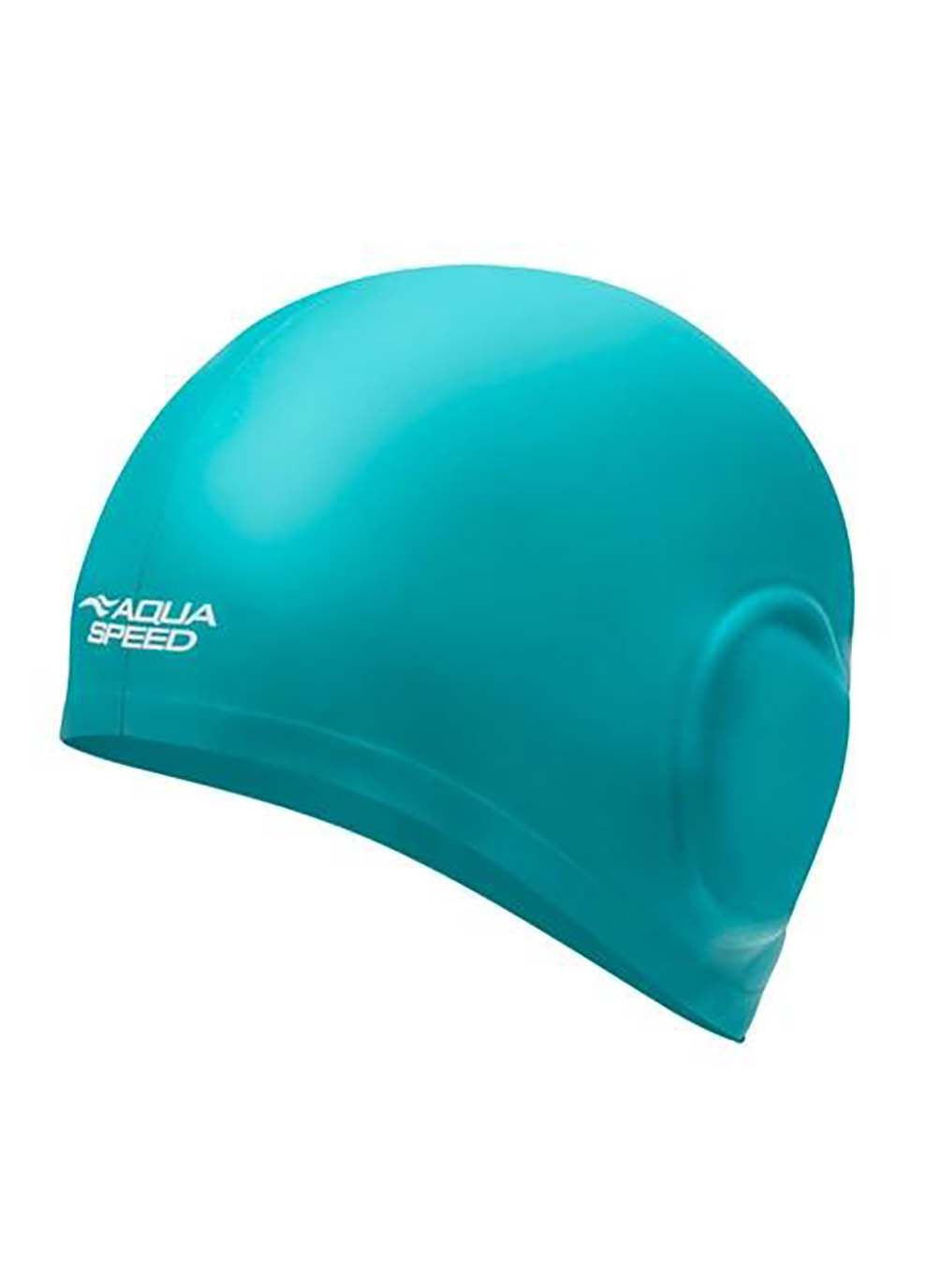 Шапка для плавания EAR CAP Volume бирюзовый Уни Aqua Speed (367590814)