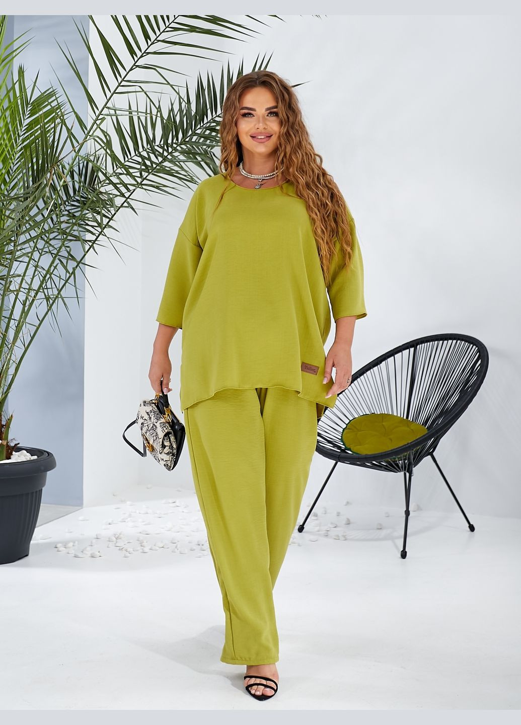 Женский летний костюм из крепа Slazer (297890203)