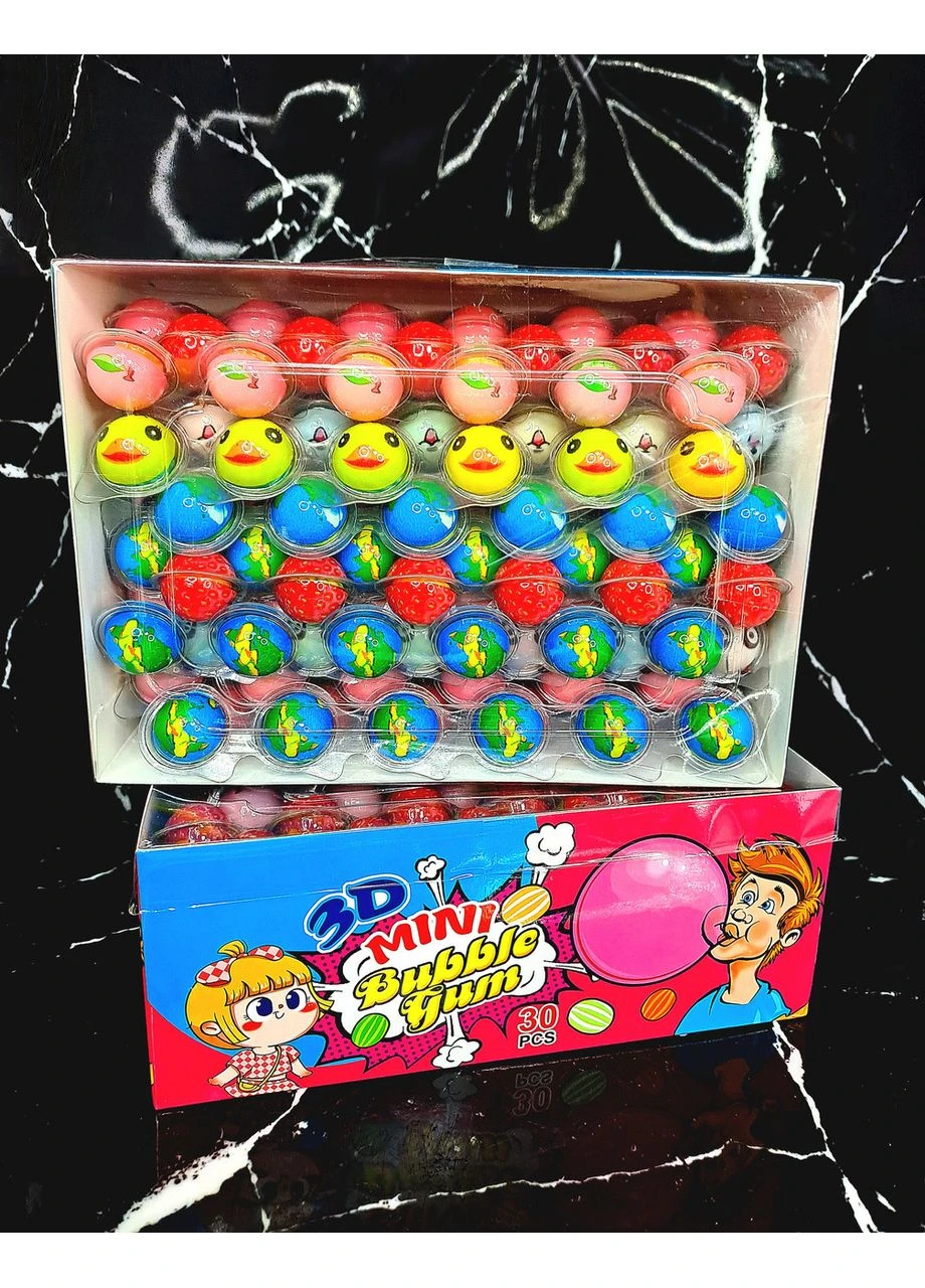 Жувальна гумка "3D Mini Bubble Gum" (випадковий колір) No Brand (398862853)