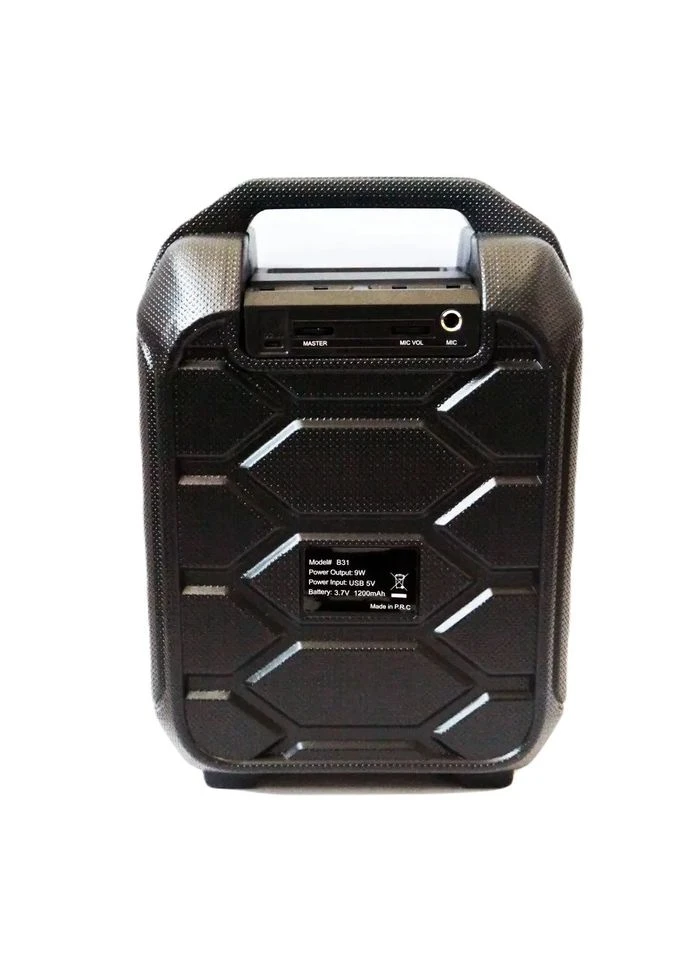 Бездротова портативна колонка RIAS B31 валізу з караоке Bluetooth (4_00164) No Brand (395919761)