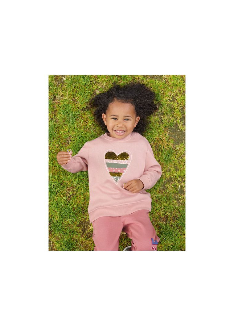 Кофта (свитшот) для девочки, утепленная Lupilu (362315725)