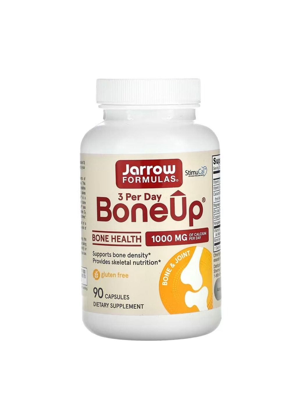 Добавка BoneUp Three Per Day - 90 caps Jarrow Formulas (364201695)