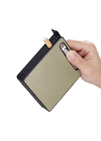 Футляр Автомат На 18 Штук Gold З Запальничкою Focus (369667574)