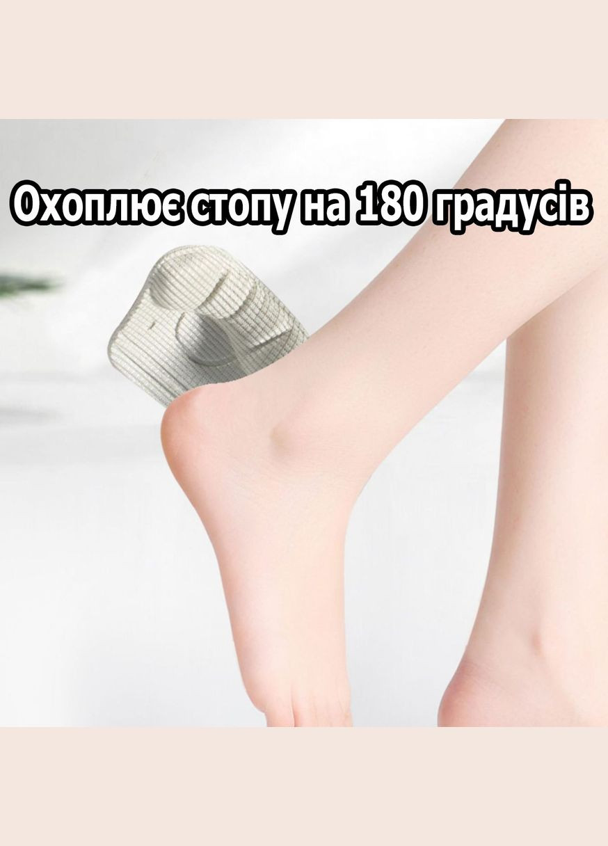 М'які накладки на задник кросівок для зменшення розміру та від натирань білого кольору 3мм No Brand (314808504)