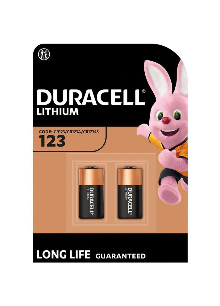 Літієві батарейки High Power 123 2 шт (5002979) Duracell (316696487)