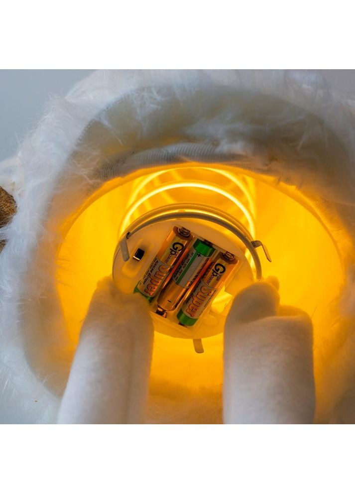 Фігурка з підсвіткою Білий гном, 58 см ELISEY (368672105)