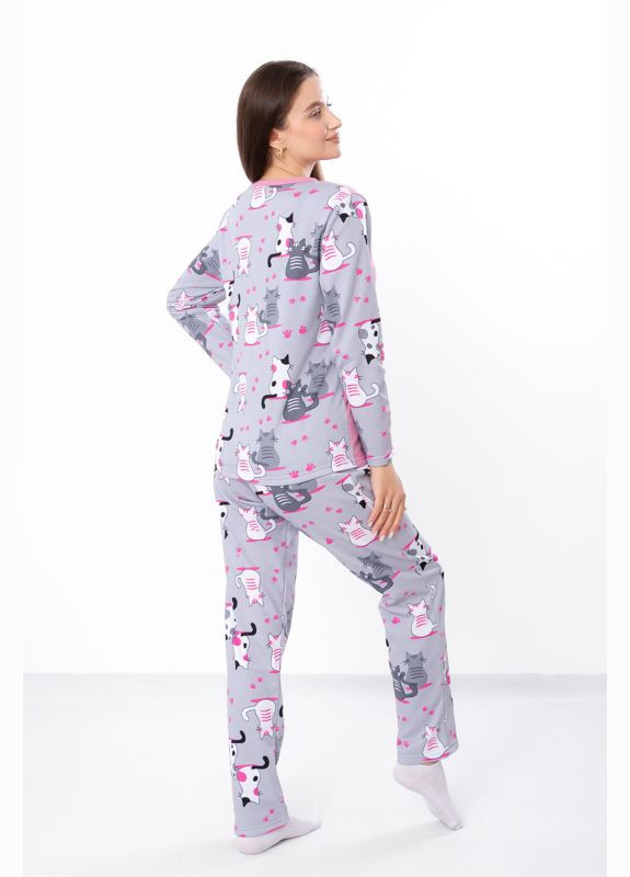 Серая пижама женская (p-9467) Носи своє