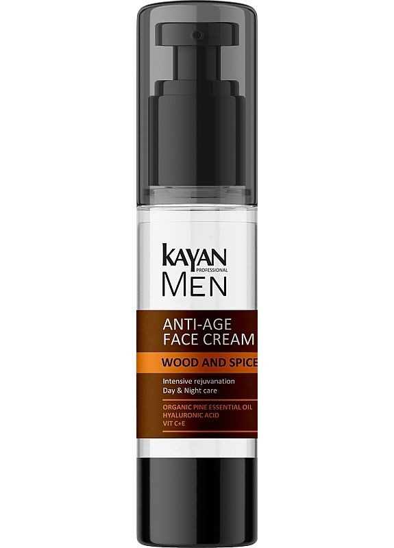 Kayan Professional Крем для обличчя антивіковий Men Anti-Age Face Cream 50ml (2-1131164) — Крем, Польща (369793409)