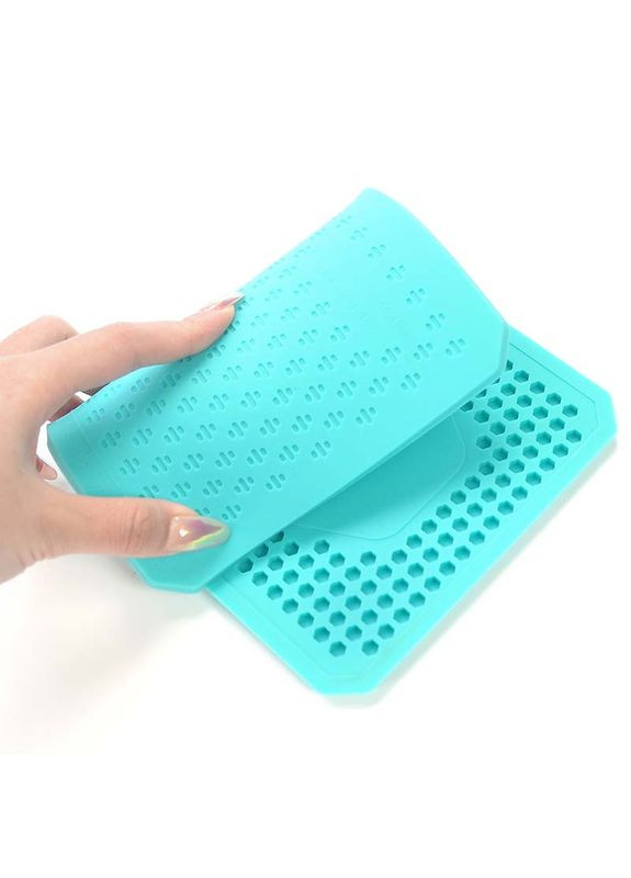 Килимок силіконовий TE-715 для поклейки скла, плівки, з вирізом для камери Green TELIJIA (325432665)