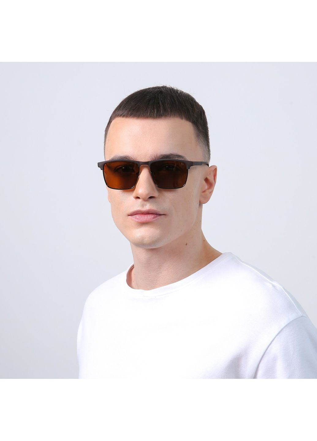 Сонцезахисні окуляри з поляризацією Класика чоловічі 733-879 LuckyLOOK 733-879M (322855499)