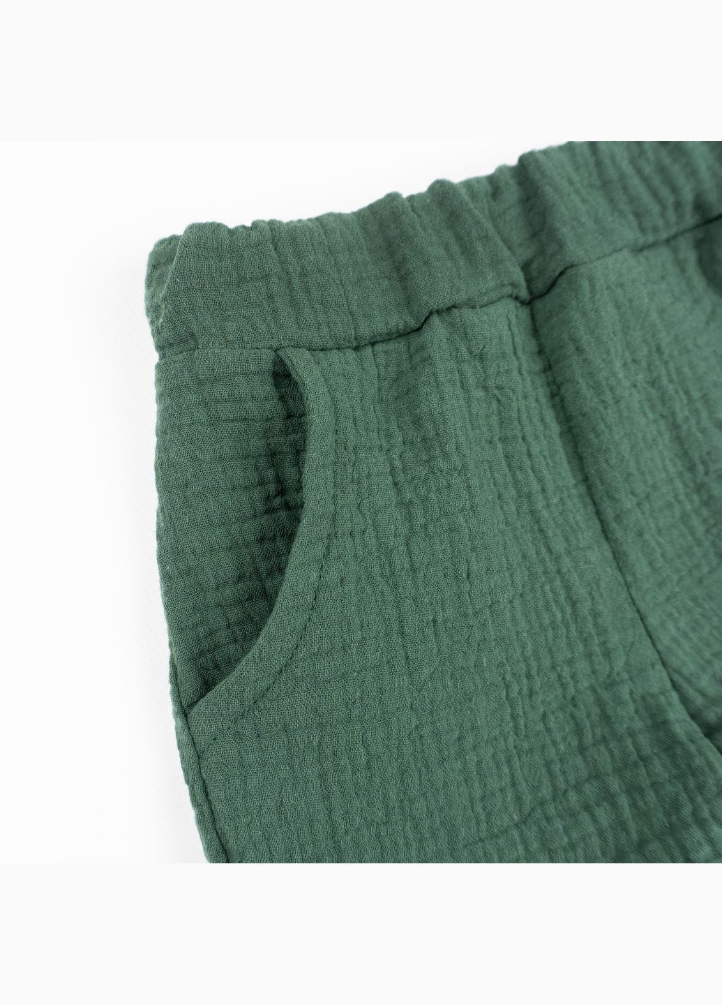 Зелений демісезонний костюм дитячий шорти та футболка emerald зелений dexter's