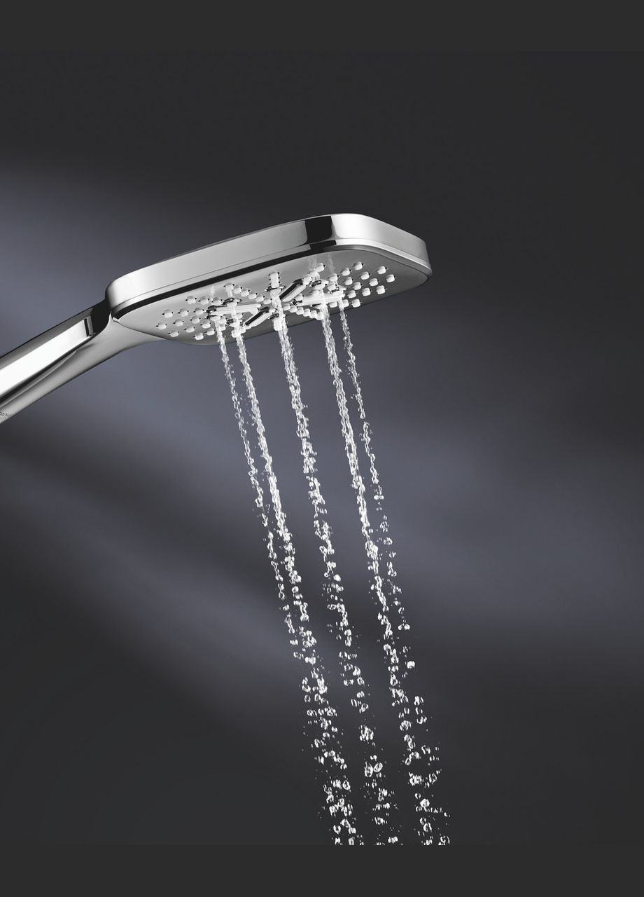 Душевый гарнитур со штангой, 3 режима струи Rainshower SmartActive (26586000) Grohe (315506908)