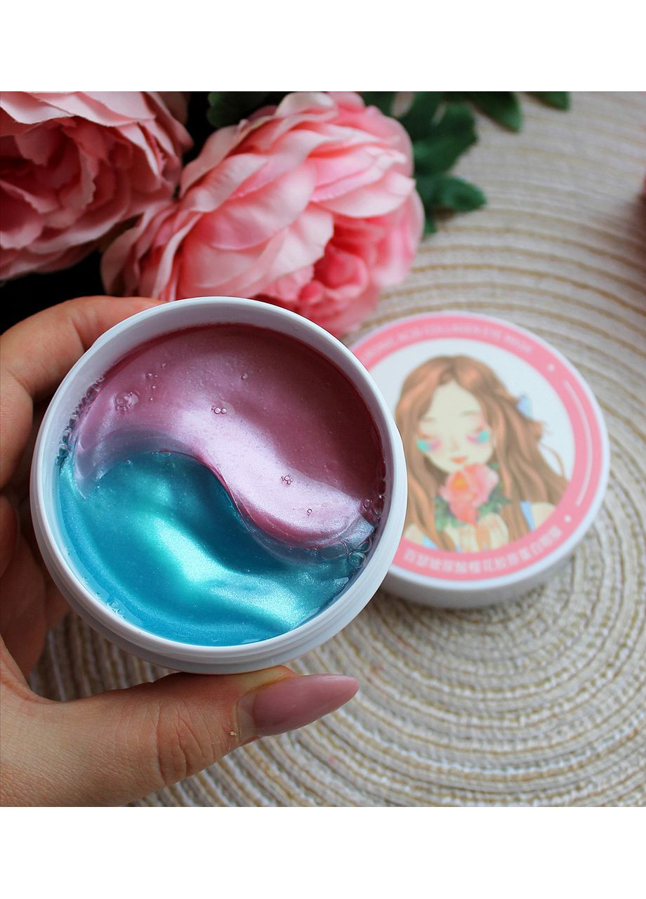 BAURSDE Патчі гідрогелеві енергетичні з екстрактом гіалуронової кислоти і квітучої вишні — Крем, Китай (365246920)