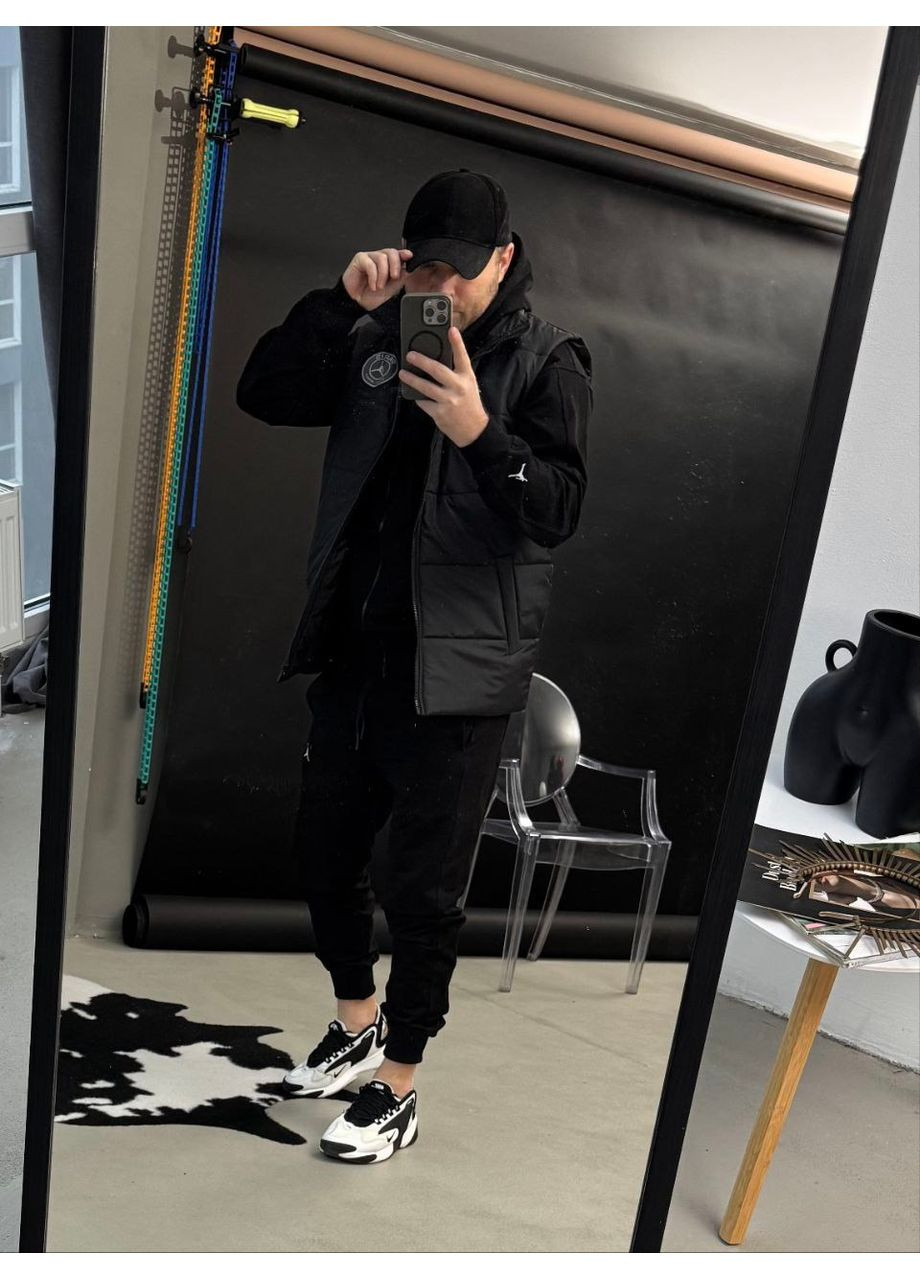 Костюм (жилет, кофта, штани), колір Чорний No Brand (361245739)