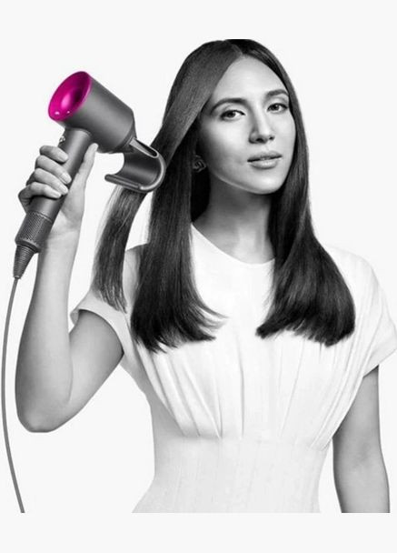 Фен стайлер для волосся 5 в 1 Supersonic Premium Magic Hair 1600 Вт 5 насадок Рожевий (код: HD07P ) Kemei (331613570)