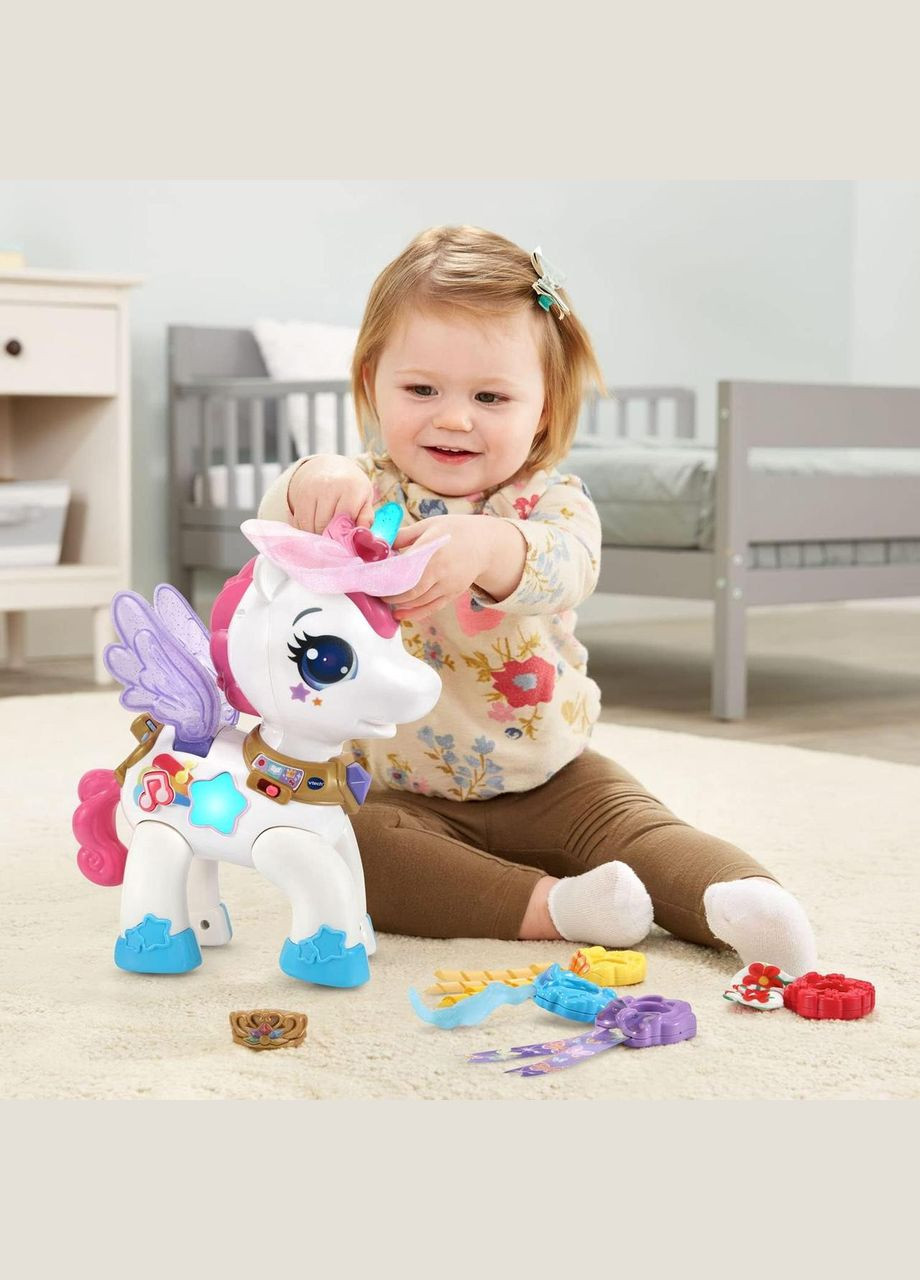 Інтерактивна іграшка Style and Glam On Unicorn Чарівний Єдиноріг VTech (290907842)