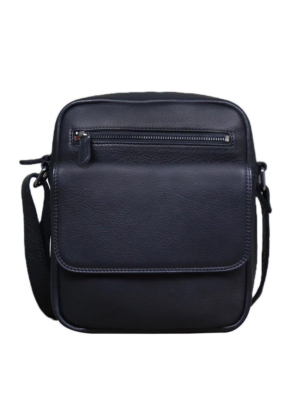 Шкіряна сумка через плече в чорному кольорі R-3375A Tavinchi (304265704)