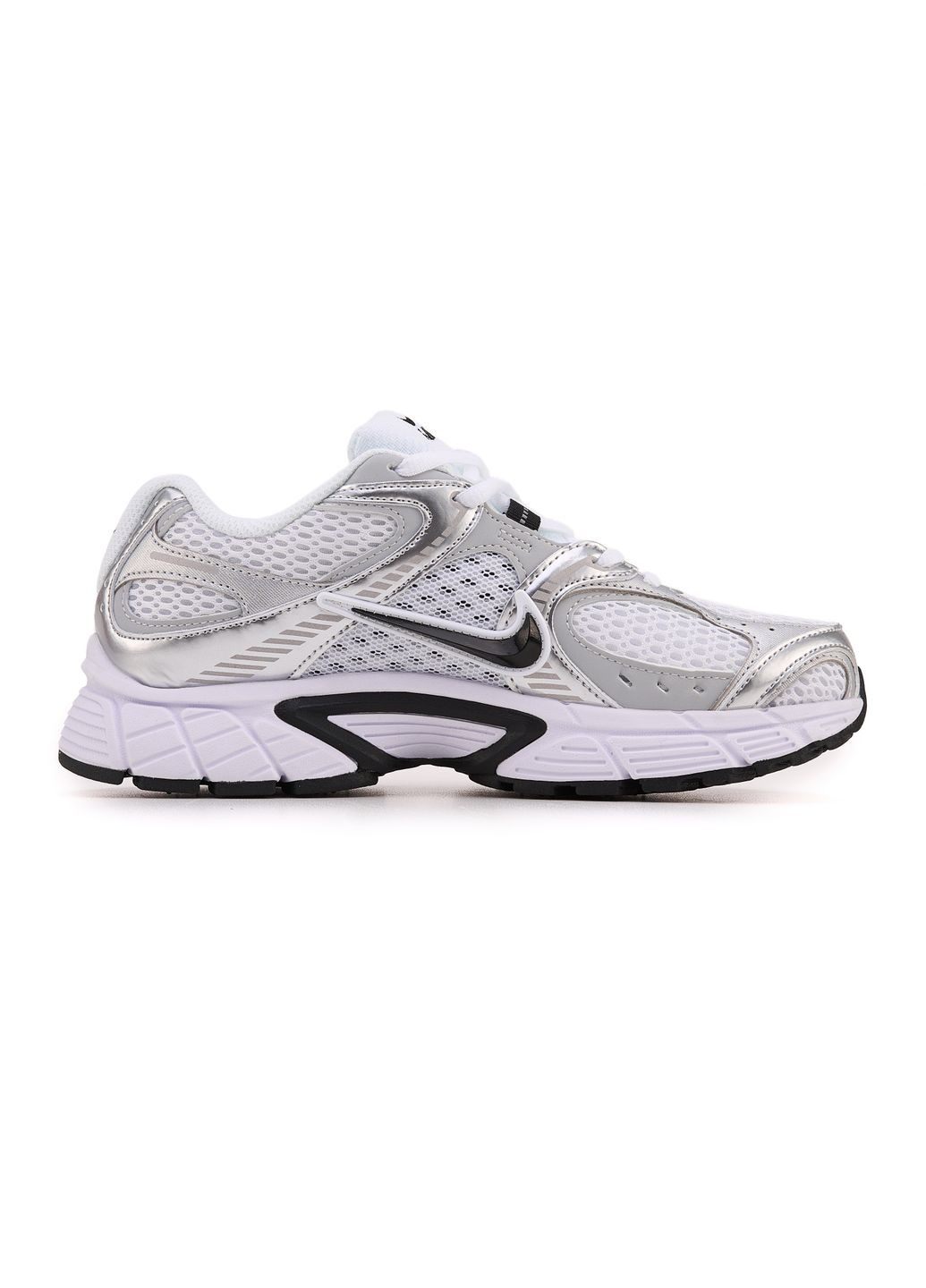 КРОСІВКИ ЖІНОЧІ NIKE V5 RNR WHITE SILVER BLACK НАЙК V5 RNR No Brand чорні демісезони (367172797)