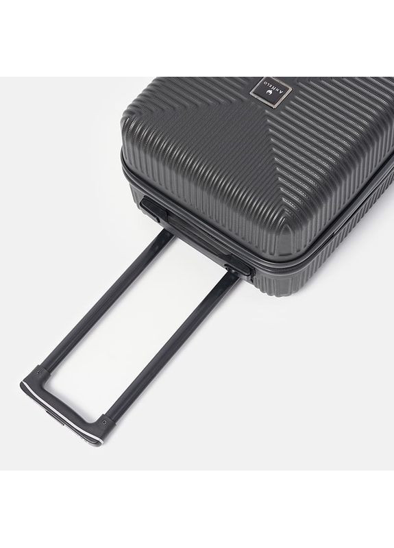 Чемодан маленький 4 колеса T1Bowtie21black-M Ricco Grande (365727523)