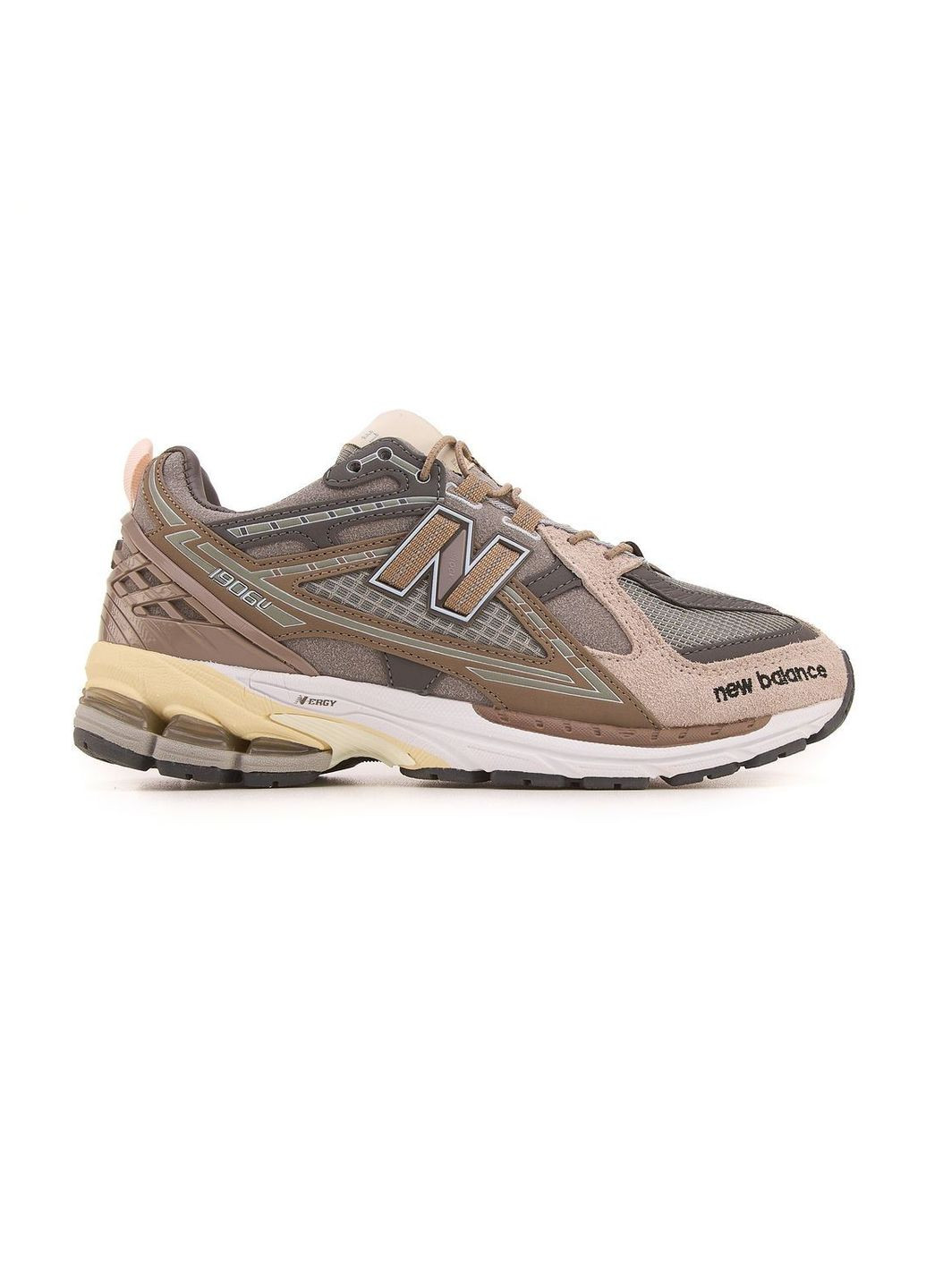 Коричневі Осінні кросівки чоловічі new balance No Brand 1906U Brown