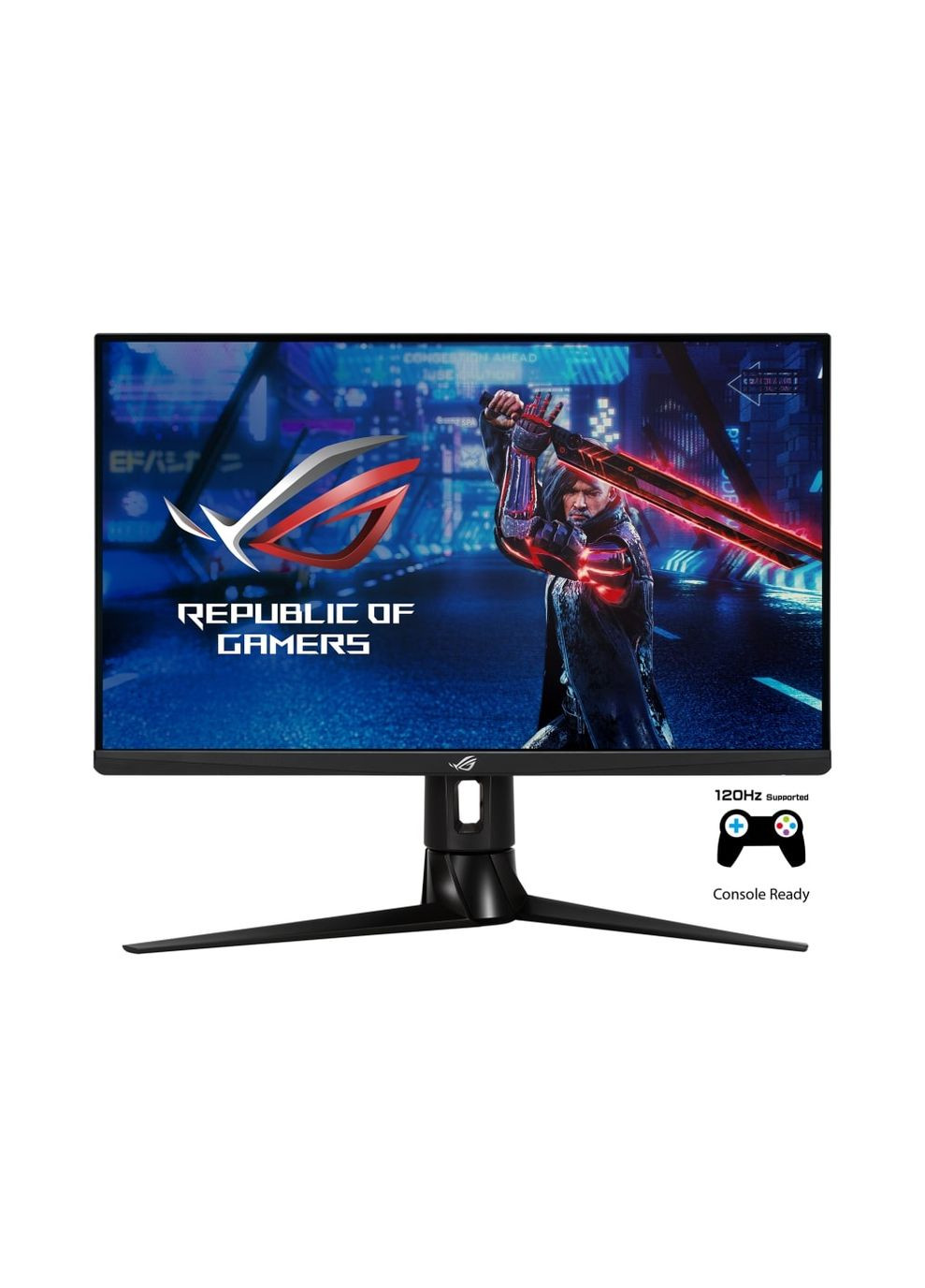 Монітор 27" ROG Strix XG27AQ 2xHDMI, DP, 2xUSB, MM, IPS, 2560x1440, 170Hz, 1ms, sRGB 130%, AdaptiveSync, Pivot, HDR400 Asus (367984054)