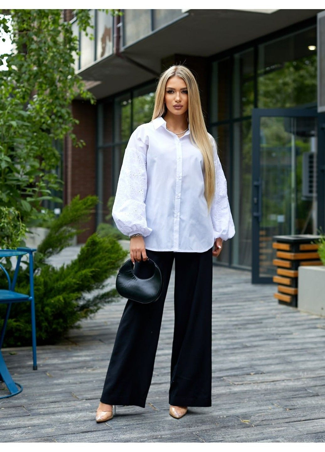 Белая рубашка DIA COSA