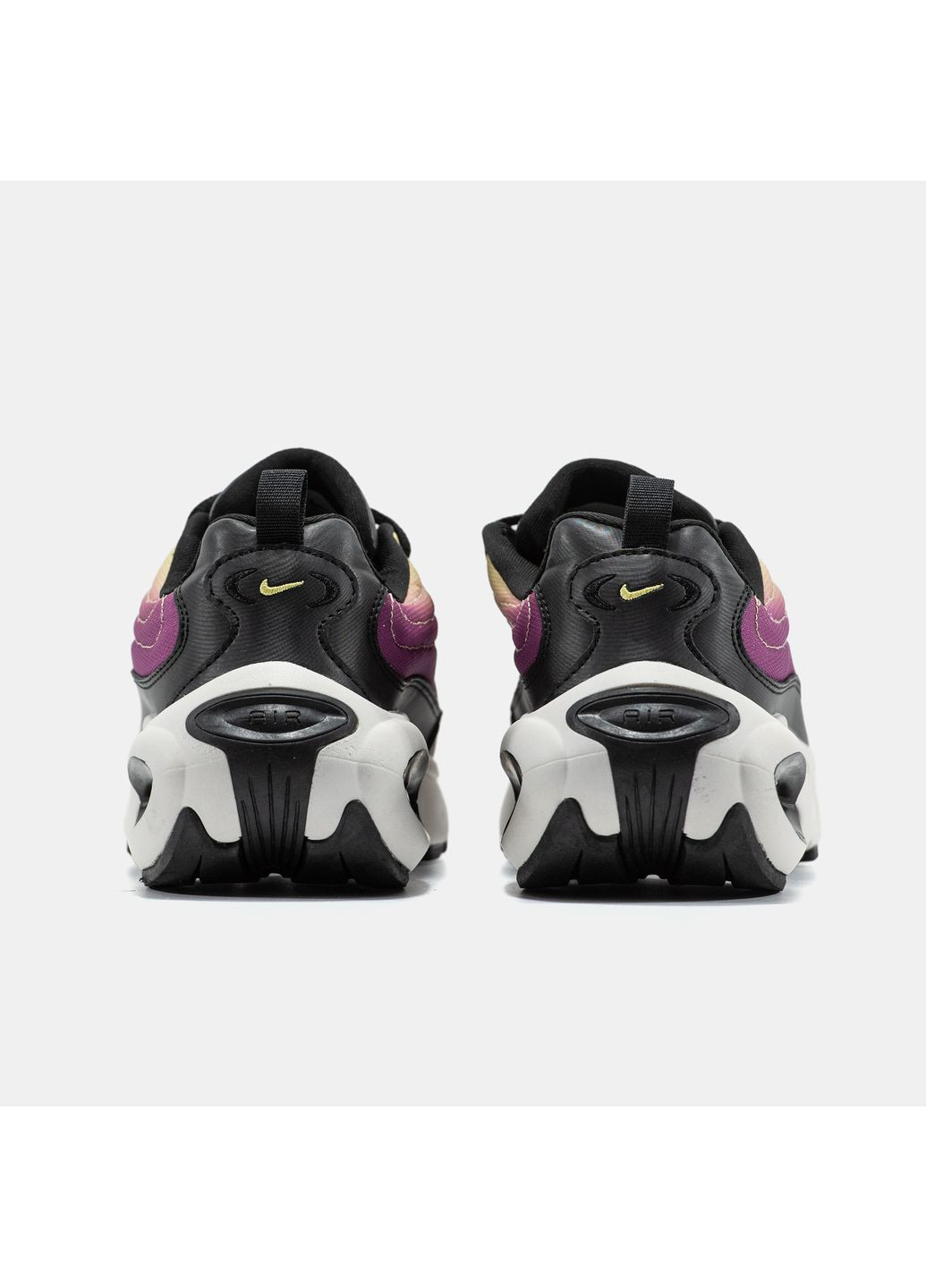 Кроссовки женские No Brand Air Max Portal Black Yellow | Найк Еір Макс Портал чёрные демисезоны (367086400)