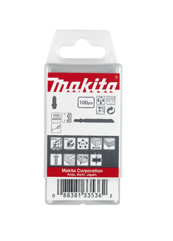 Пиляльне полотно HCS B-07836 (65 мм, 100 шт) для універсального пропилювання (7292) Makita (295032536)