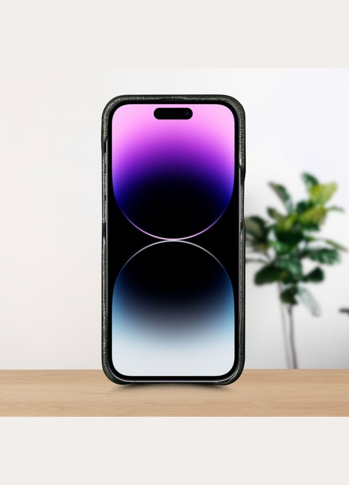 Шкіряна накладка ExBacker Python Scales для Apple iPhone 14 Pro Max Натуральний (78248) Stenk (336212067)