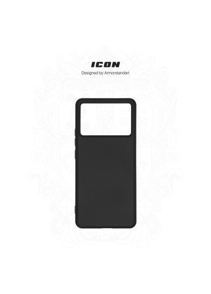 Чехол для мобильного телефона ICON Case Xiaomi Poco X6 5G Black (ARM73365) ArmorStandart ICON Case Xiaomi Poco X6 Pro 5G Black (278763866)