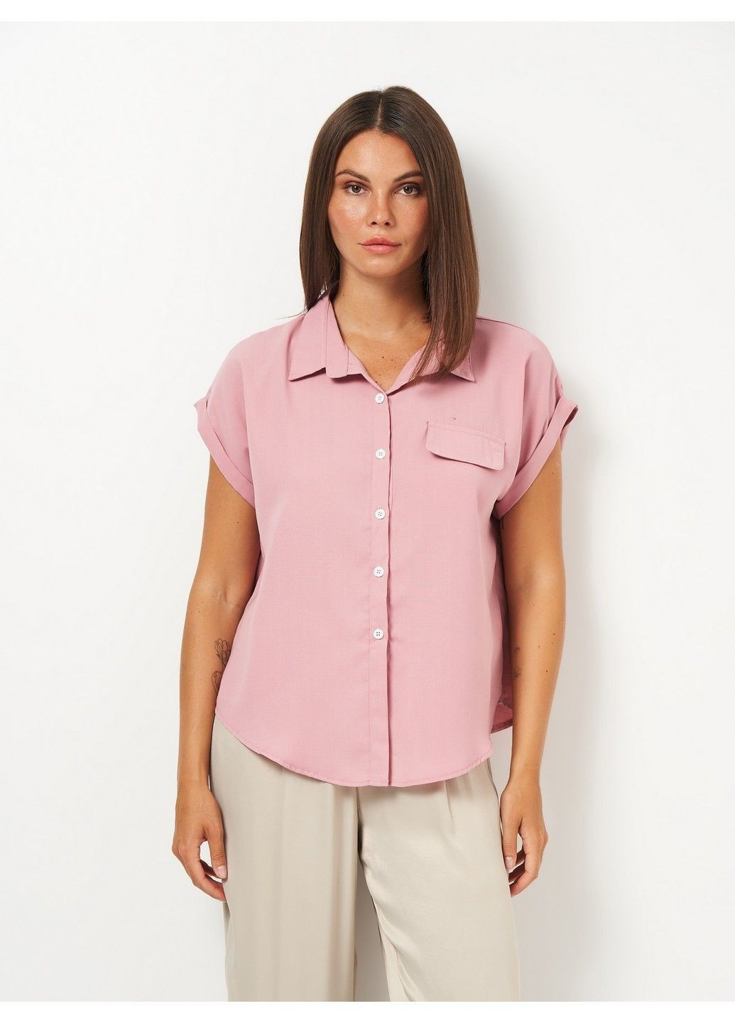 Рожева блуза SHEIN