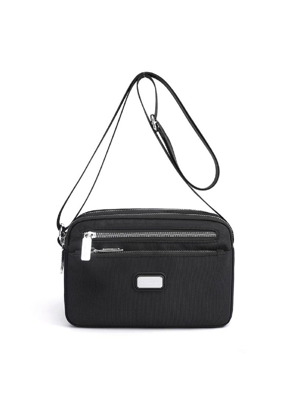 Женский черный тканевый мессенджер WT1-5902A Confident (291984036)