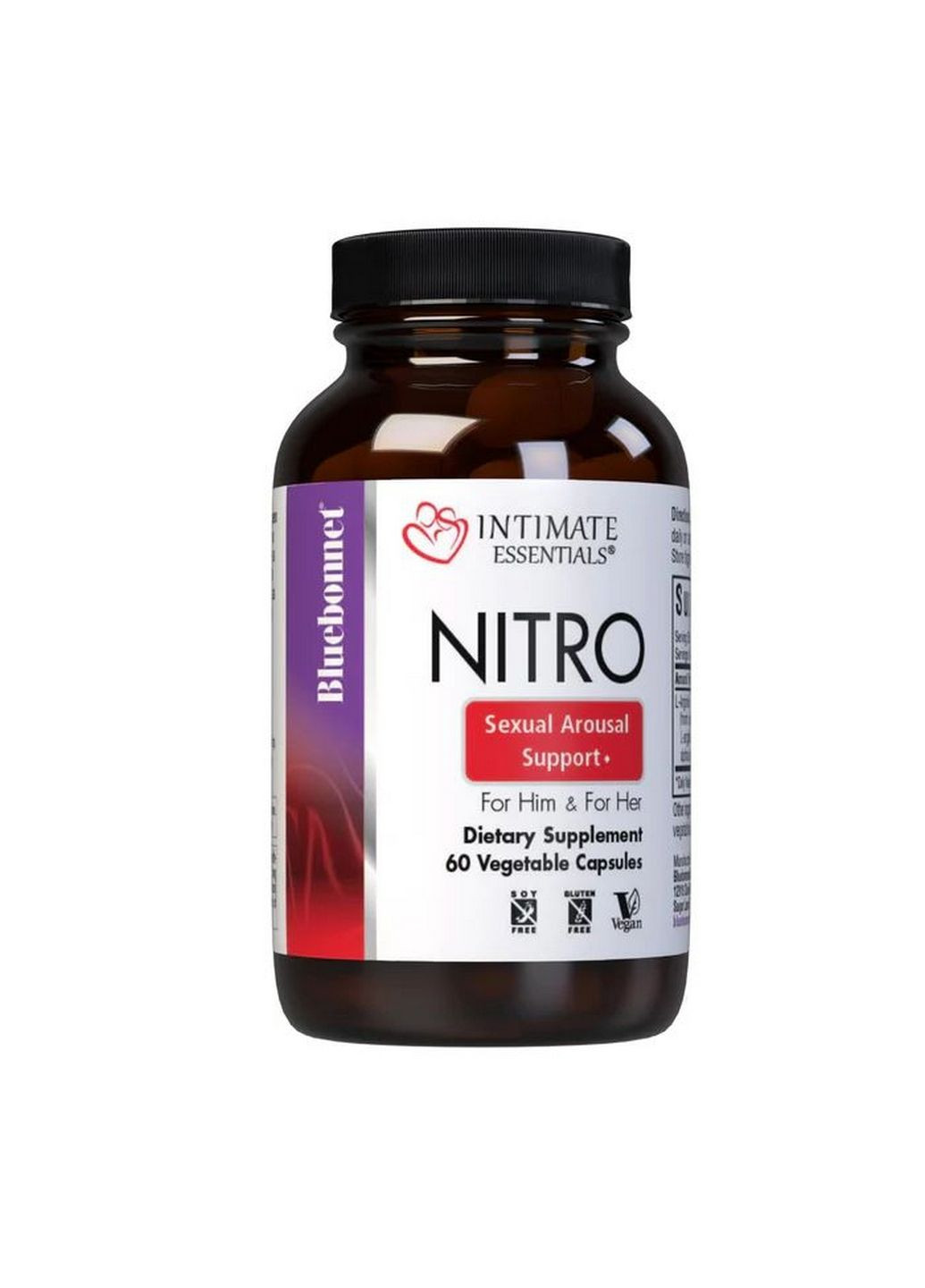 Аминокислота Intimate Essentials Nitro, 60 вегакапсул Bluebonnet Nutrition (293342214)