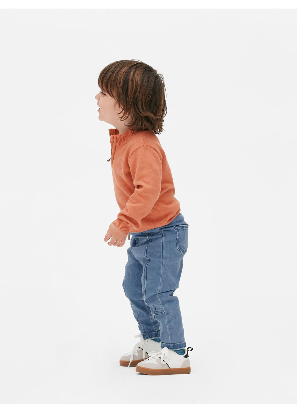 Світло-оранжевий джемпер демісезон,блідо-цегляний, Primark