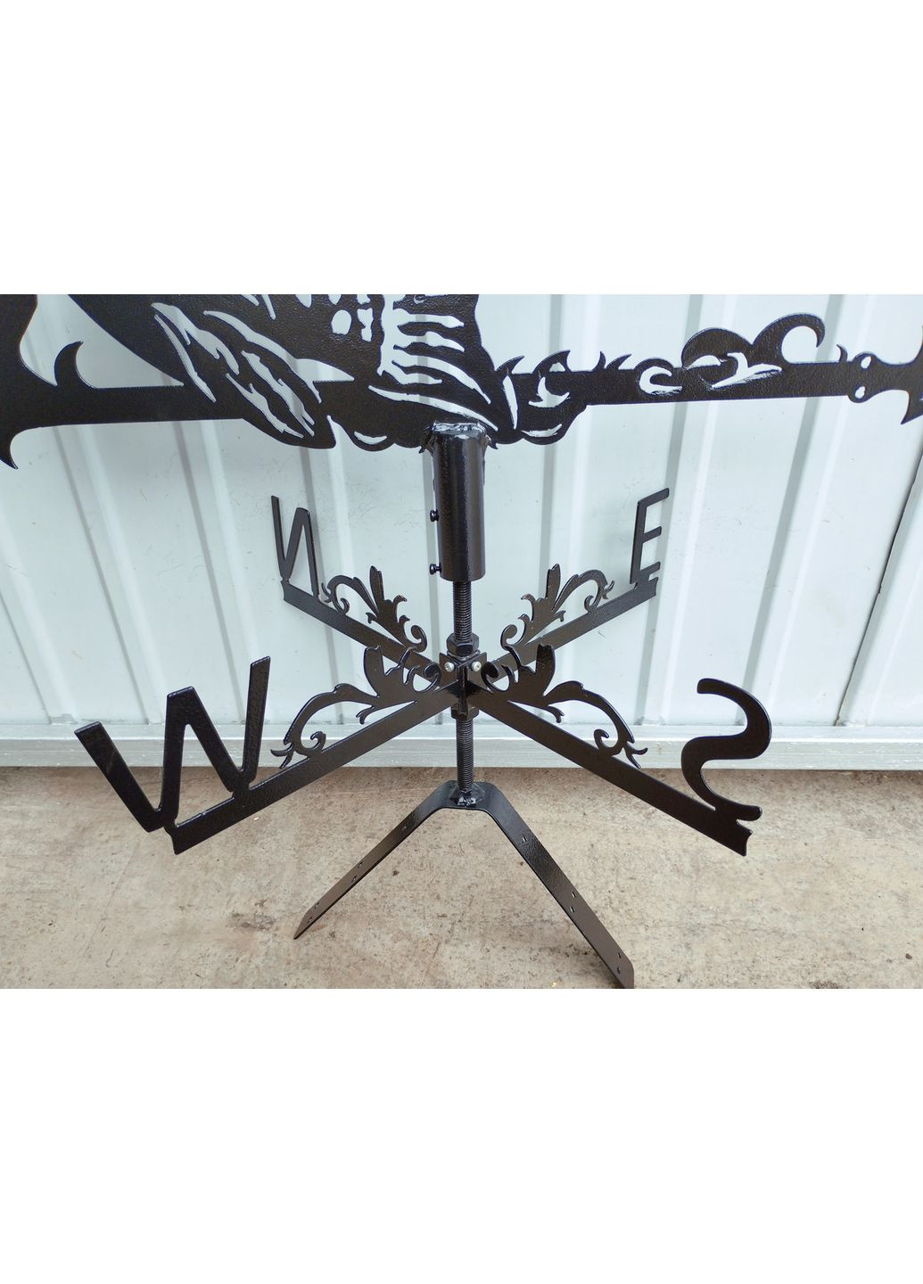 Флюгер Щука, флюгер на дах з металлу 2 мм. No Brand (368896635)