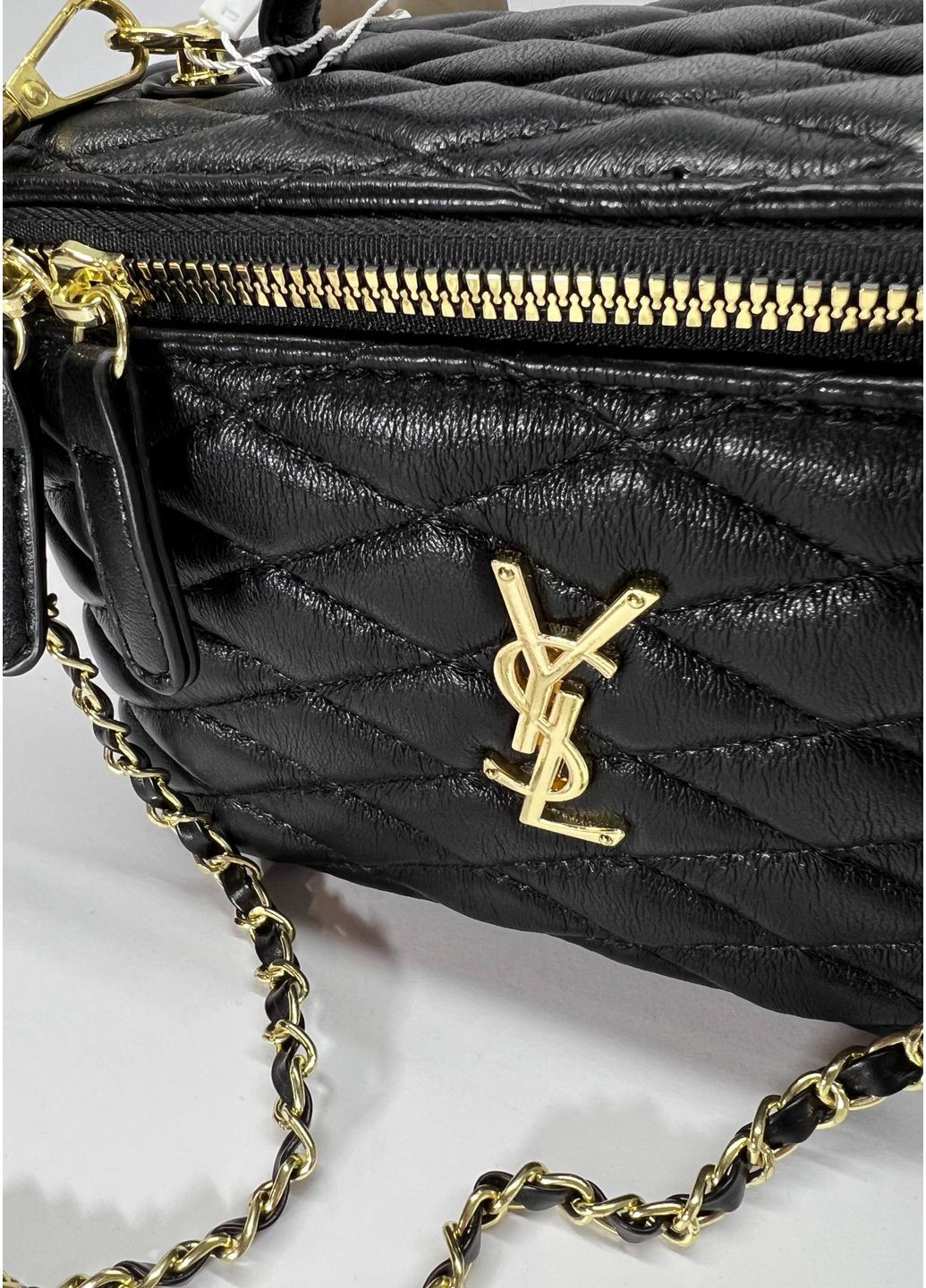 Жіноча сумка Ів Сан Лоран бочонок з ланцюжком No Brand (360450603)