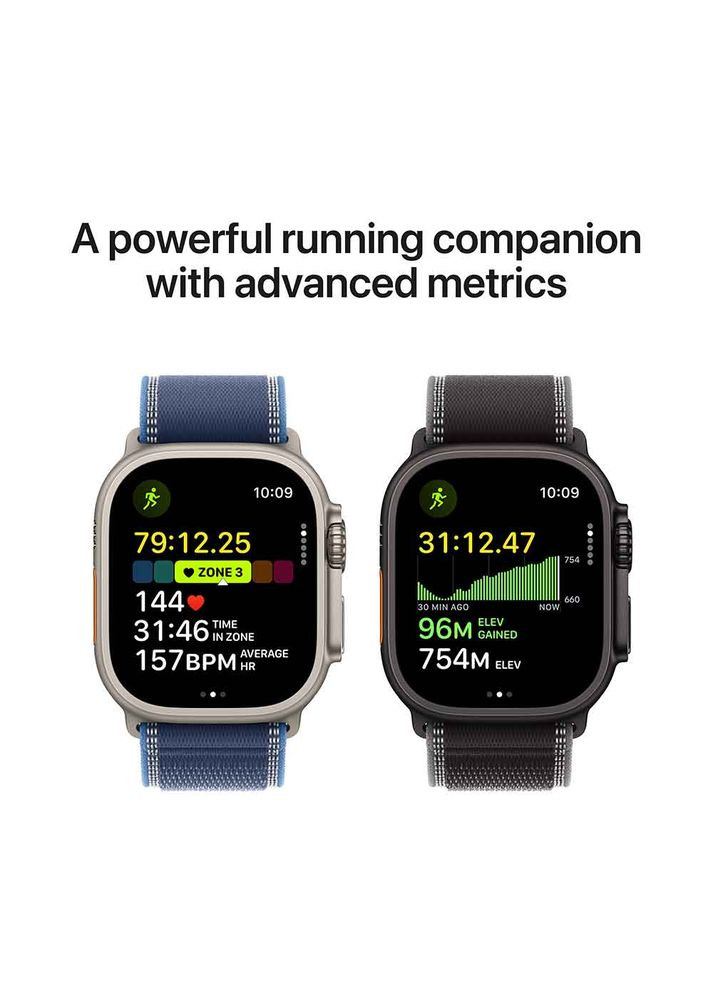 Смарт-годинник Watch Ultra 3 GPS + Cellular 49mm Black Titanium Case with Black Alpine Loop - Large (MF0X4QP/A) Apple (366828308)