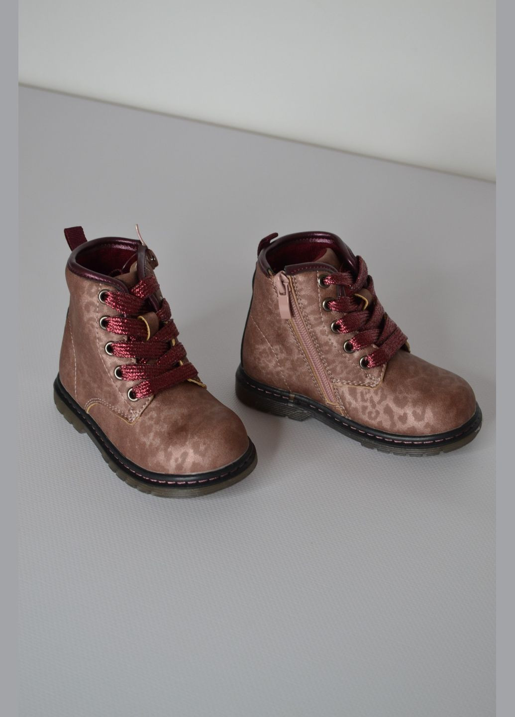 Демісезонні черевики 22 р 13,5 см коричневий артикул Д296 Kimbo-O (297715027)