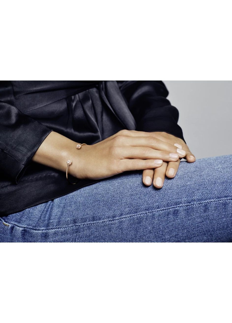 Срібний браслет "Одвічна елегантність" Пандора 588508C01 Kabluchka (355345880)