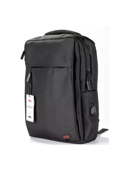 Рюкзак для ноутбука 15.6" CB02 black (CB02-15.black) XO 15.6&quot; CB02 black (366648173)