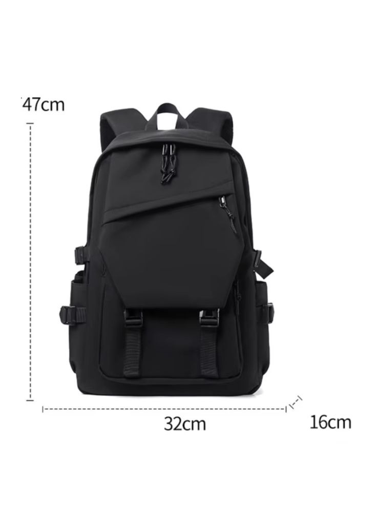 Рюкзак городской мужской с карманом для ноутбука. Черный No Brand (312551309)