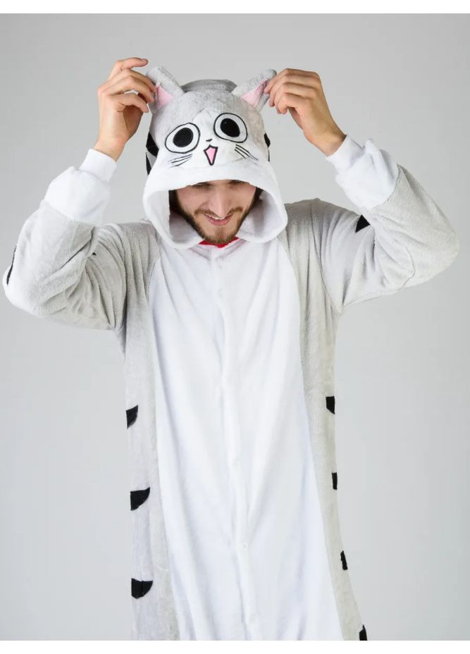 Піжама кігурумі чоловіча Кіт Чіі L (165-175 см) Jamboo (369669448)