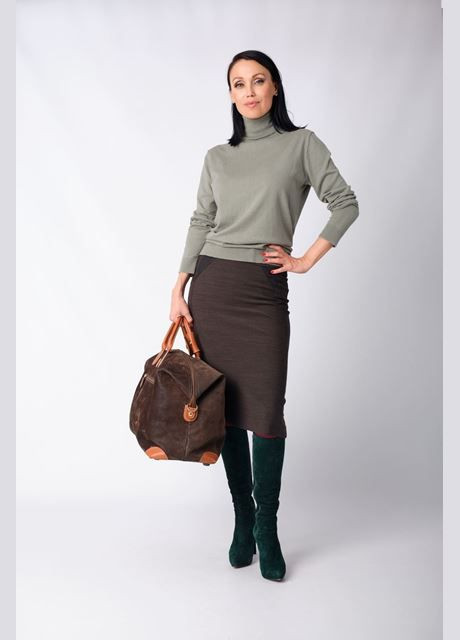 Коричневая юбка Парада