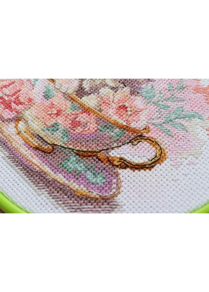 Набор для вышивки крестиком "Чайка" AHM-077 с пяльцами. No Brand (330606037)